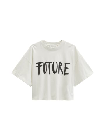 Marc O'Polo Print-T-Shirt loose in White Cotton