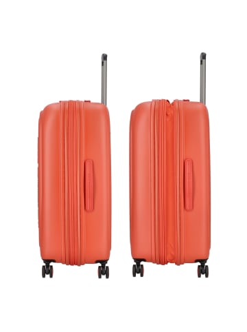 Mandarina Duck Logoduck+ 4-Rollen-Trolley 75 cm in ginger