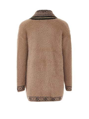 faina Damen Strickjacke in Dunkelrosa