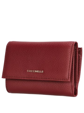 COCCINELLE Metallic Soft - Geldbörse 12cc 14 cm (ribes) in ribes