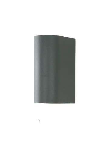 Licht-Erlebnisse Außen Wandlampe (B)6.8 x (H)15.2 cm in Anthrazit