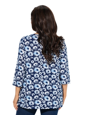 Ulla Popken Shirt in tintenblau