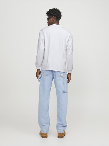 Jack & Jones Langarm-T-Shirt in Bright White