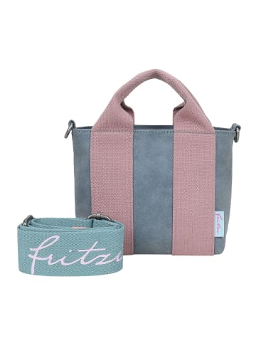 Fritzi aus Preußen Bini Schultertasche 20 cm in blue rosini