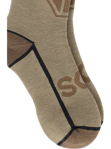 SOS Skisocke Granite in 3027 Timber Wolf
