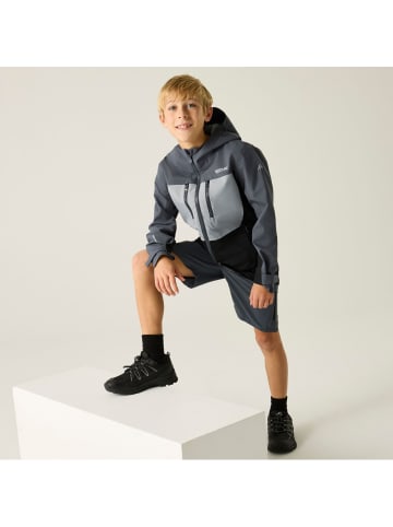 Regatta Outdoorjacke Kinder Wasserdicht mit versiegelten Nähten in grau