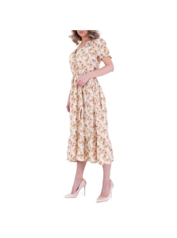 Ital-Design Kleid in Beige