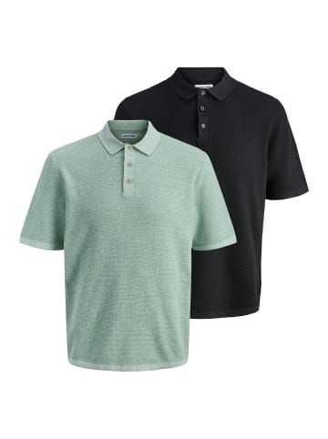 Jack & Jones Poloshirt George in Schwarz / grün
