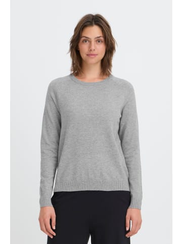 Oxmo Strickpullover OXBmmnora in Grau