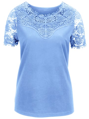 Sieh an! Shirt in eisblau