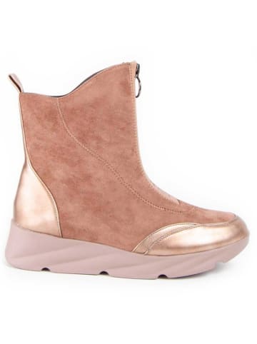 Montevita Boots Keilstiefelette Calig6 in Beige