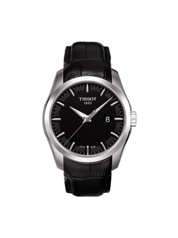 Tissot Couturier Uhr silber schwarz T035.410.16.051.00