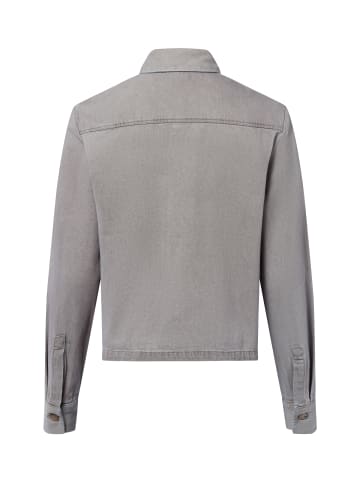 Marie Lund Jeansbluse Birgit in grau - 0002