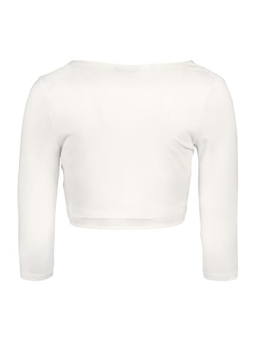 Vera Mont Bolero-Jacke figurbetont in Rohweiß