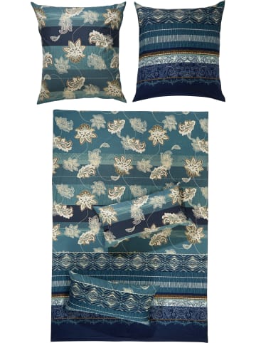 Erwin Müller Single-Jersey Bettwäsche in blau