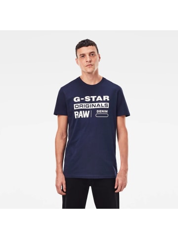 G-Star T-Shirt in blau