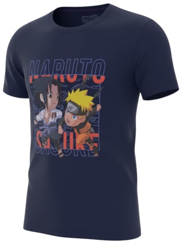 Naruto T-Shirt Naruto & Sasuke  in Dunkelblau