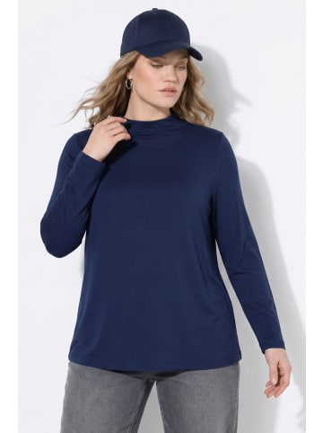 Ulla Popken Langarmshirt in marine