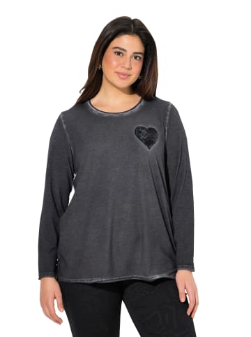 Ulla Popken Shirt in asphalt