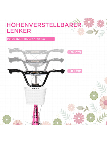 HOMCOM Kinderscooter 139L x 58B x 96H cm