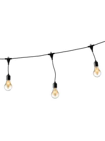 MARELIDA LED Lichterkette 20 Filament Glühbirnen für Außen koppelbar L: 9,5m