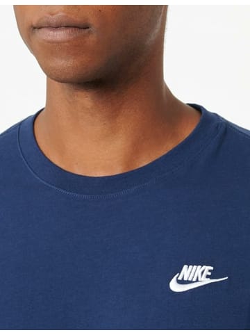 Nike Rundhals T-Shirt für Herren in blau