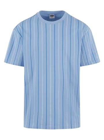 Urban Classics Urban Classics T-Shirts in powderblue/white/royal