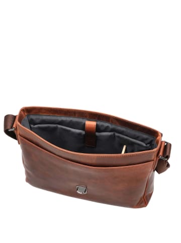 JOOP! Cerratano Janis Messenger - Umhängetasche 35 cm (cognac) in cognac