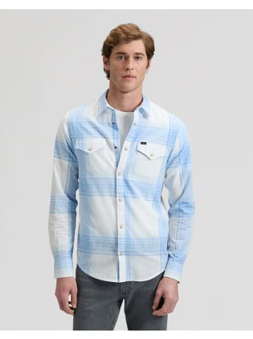 Lee Langarmhemd Clean Western in Halogen Ombre Plaid