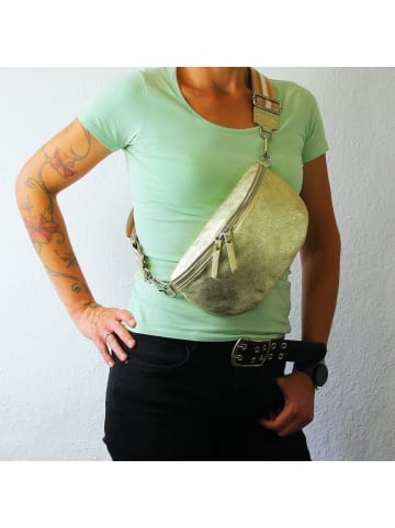 Florence Leder Gürteltasche Florence Tasche gold, mehrfarbig ca. 25cm