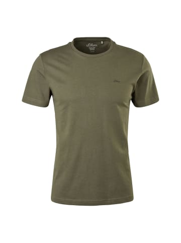 s.Oliver T-Shirt 4er Pack in Dunkelgrün