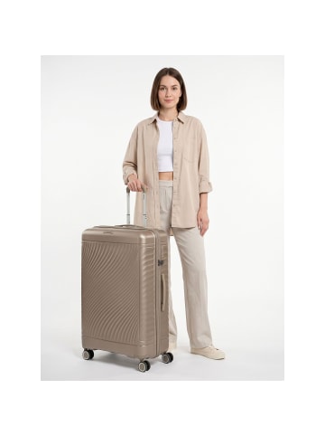 Vienna 4 Rollen Trolley L 74 cm champagner