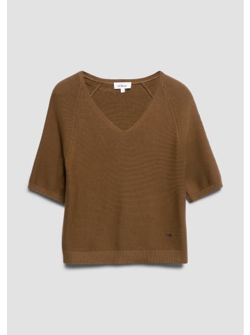 s.Oliver Strickpullover in 8918_braun