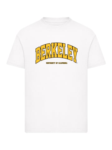 F4NT4STIC T-Shirt Berkeley University of California Arch in weiß