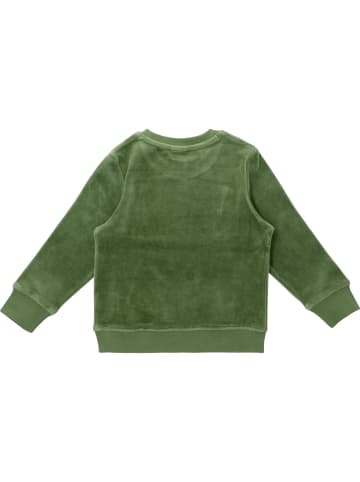 Villervalla Sweatshirt Velour in gruen