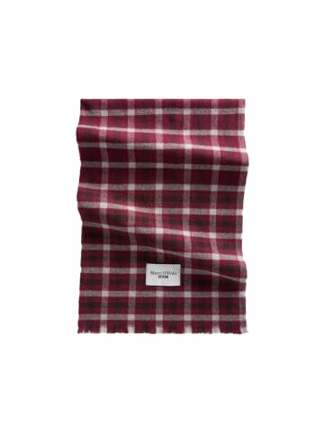 Marc O'Polo DENIM Wollschal in Dark Red