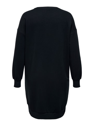 ONLY Carmakoma Sweatshirt-Kleid in Black 1