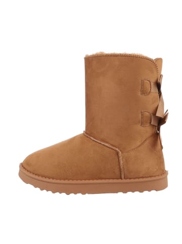 Ital-Design Stiefelette in Camel