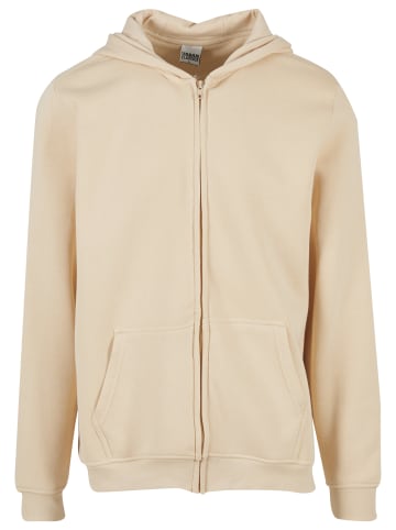 Urban Classics Urban Classics Basic Essential Zip Hoody in sand