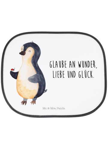 Mr. & Mrs. Panda Sonnenschutz für Autoscheiben Pinguin Marienkäf... in Weiß