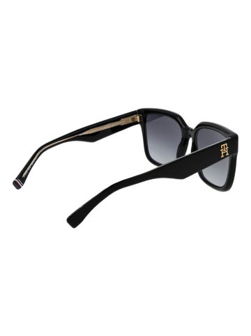 Tommy Hilfiger Frauen Sonnenbrille Quadratisch Schwarz