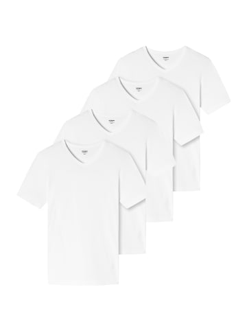 Schiesser T-Shirt Uncover in Weiß