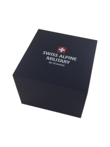 Swiss Military Quarzuhr 7011.1137SAM in Silber