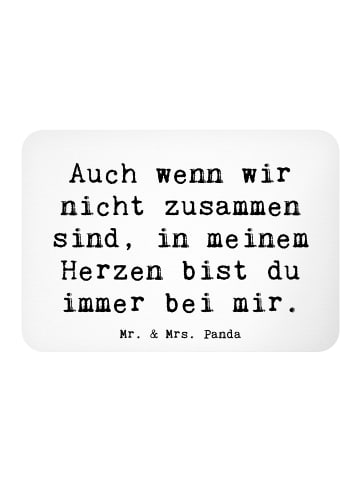 Mr. & Mrs. Panda magnet Spruch Trennung von den Eltern mit Spruch in Weiß