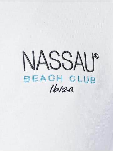 Nassau Beach Sweatjacke NB231031 in weiß