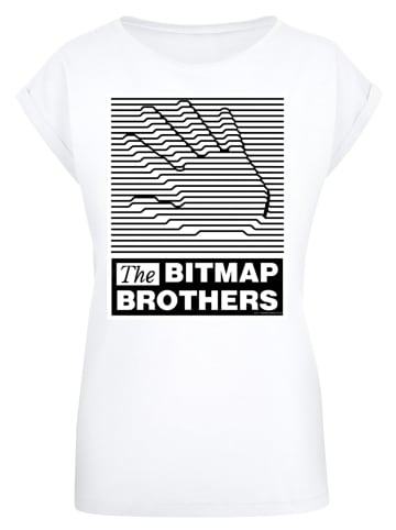 F4NT4STIC T-Shirt Retro Gaming Bitmap Bros in weiß