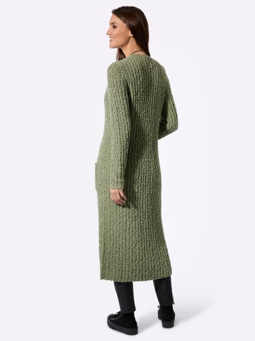 WITT WEIDEN Long-Strickjacke in khaki