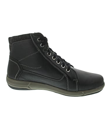 Josef Seibel Enrico 55 Schnürstiefel Schwarz