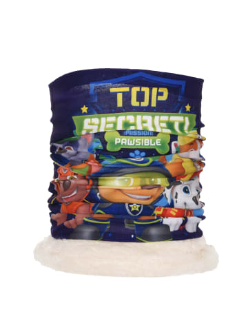Paw Patrol Kinder Schlauchschal mit Fleece-Innenfutter in Weiß