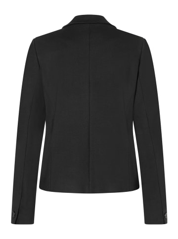 More & More kurzer, kastiger Jerseyblazer in black